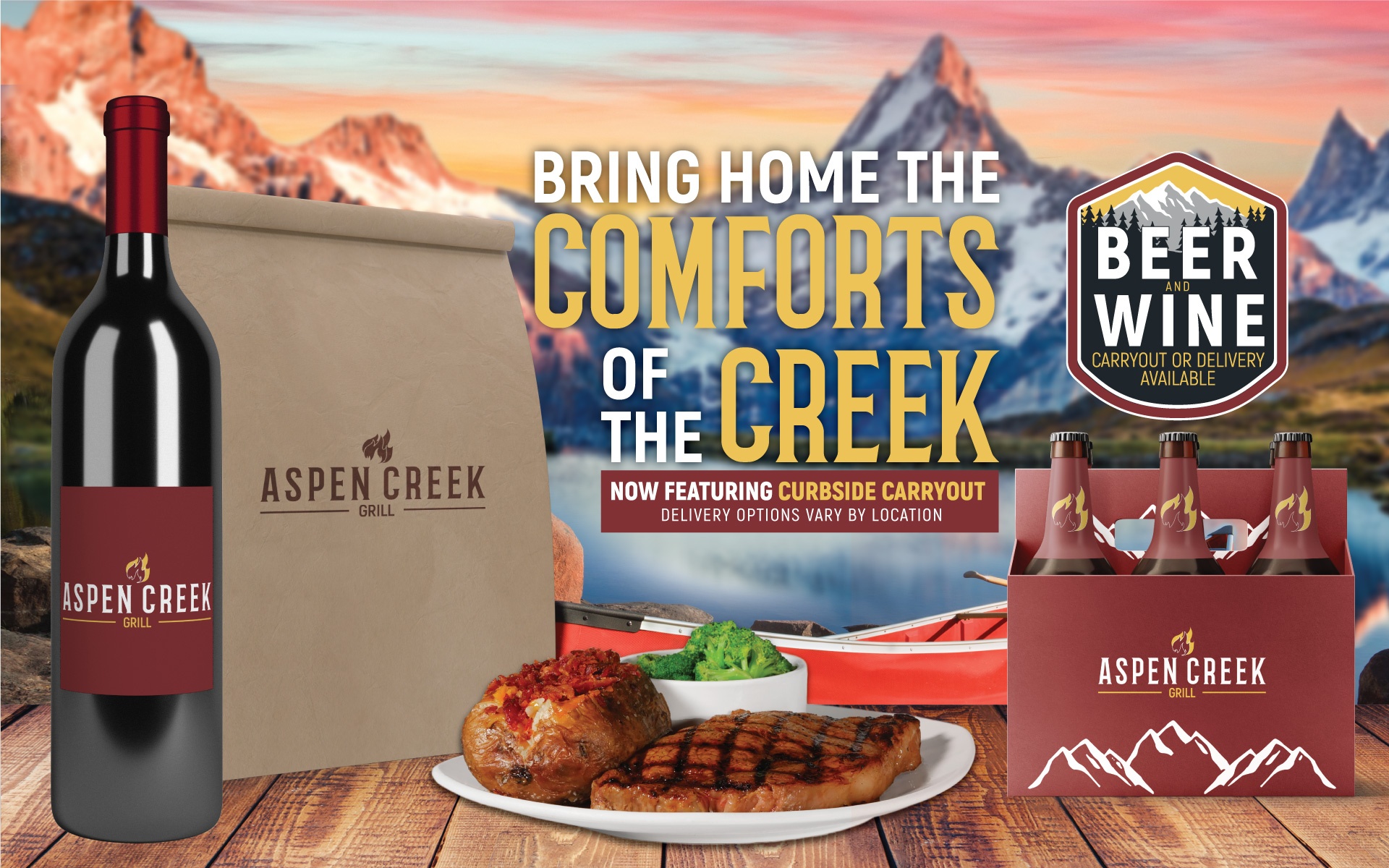 Aspen Creek Grill | Comfort Fresh Food